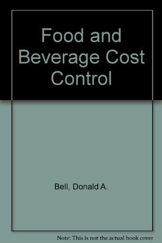 Food and Beverage Cost Control