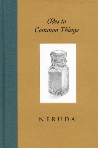 Book Cover Odes to Common Things, Bilingual Edition