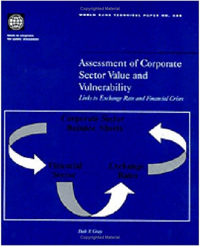 Assessment of Corporate Sector Value and Vulnerability: Links to Exchange Rate and Financial Crises (World Bank Technical Papers)