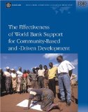 The Effectiveness of World Bank Support for Community-Based and -Driven Development: An OED Evaluation (Independent Evaluation Group Studies)