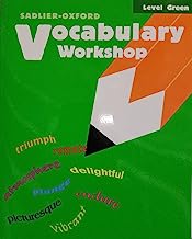 Book Cover Vocabulary Workshop: Level Green