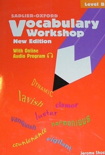 Book Cover Vocabulary Workshop, Level B