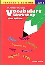 Book Cover Sadlier-Oxford Vocabulary Workshop, Level E, Teacher's Edition