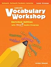 Book Cover Vocabulary Workshop Ã‚Â©2011 Level Orange (Grade 4) Student Edition Paperback - 2011