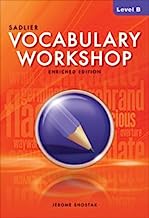 Book Cover Vocabulary Workshop Level B