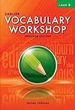 Book Cover Vocabulary Workshop: Enriched Edition: Student Edition: Level E (Grade 10)