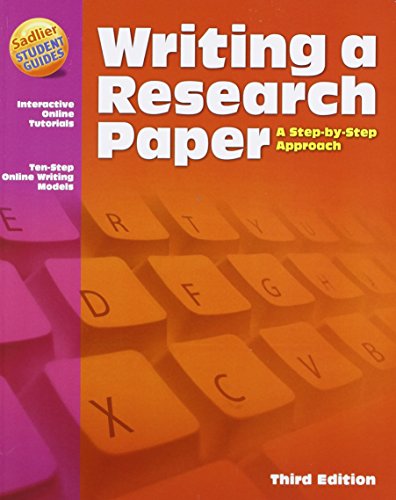Book Cover Writing a Research Paper: A Step-by-Step Approach, 3rd Edition