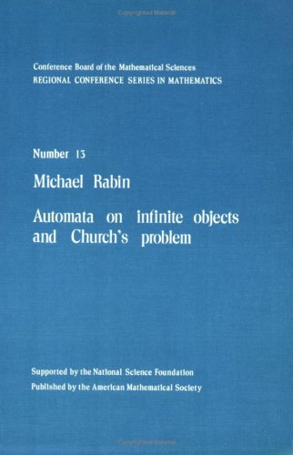 Automata on Infinite Objects and Church's Problem (CBMS Regional Conference Series in Mathematics)