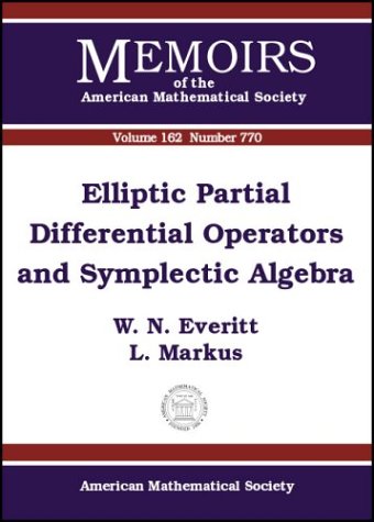 Elliptic Partial Differential Operators and Symplectic Algebra (Memoirs of the American Mathematical Society)