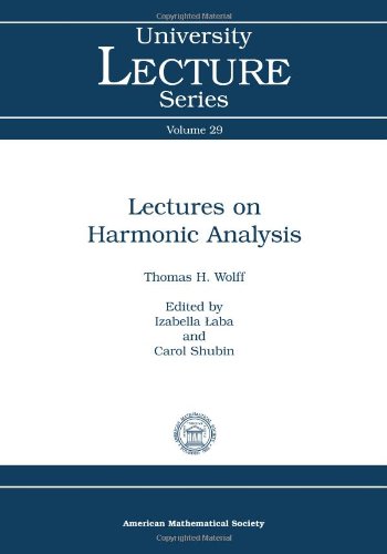 Lectures on Harmonic Analysis (University Lecture Series)