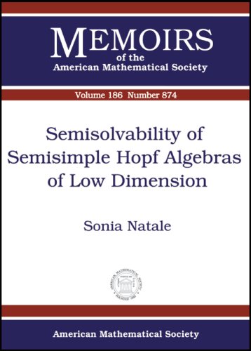 Semisolvability of Semisimple Hopf Algebras of Low Dimension (Memoirs of the American Mathematical Society)