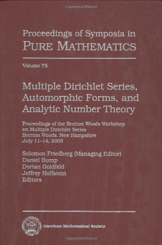 Multiple Dirichlet Series, Automorphic Forms, and Analytic Number Theory (Proceedings of Symposia in Pure Mathematics)
