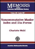 Noncommutative Maslov Index and Eta-Forms (Memoirs of the American Mathematical Society)