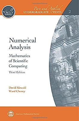 Book Cover Numerical Analysis: Mathematics of Scientific Computing (The Sally Series; Pure and Applied Undergraduate Texts, Vol. 2)