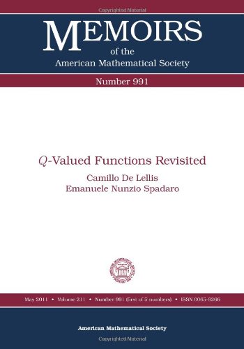 Q-Valued Functions Revisited (Memoirs of the American Mathematical Society)