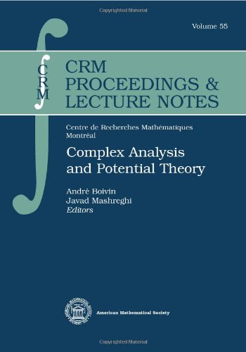 Complex Analysis and Potential Theory (CRM Proceedings & Lecture Notes)