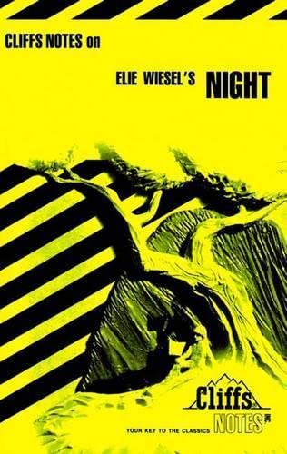 Book Cover Wiesel's Night (Cliffs Notes)