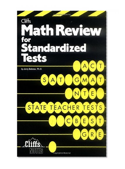 Math Review For Standardized Tests (Cliffs Test Prep)