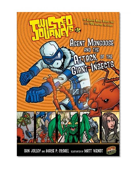 15 Agent Mongoose and the Attack of the Giant Insects (Twisted Journeys (Paperback))
