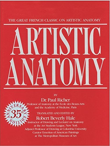 Book Cover Artistic Anatomy: The Great French Classic on Artistic Anatomy