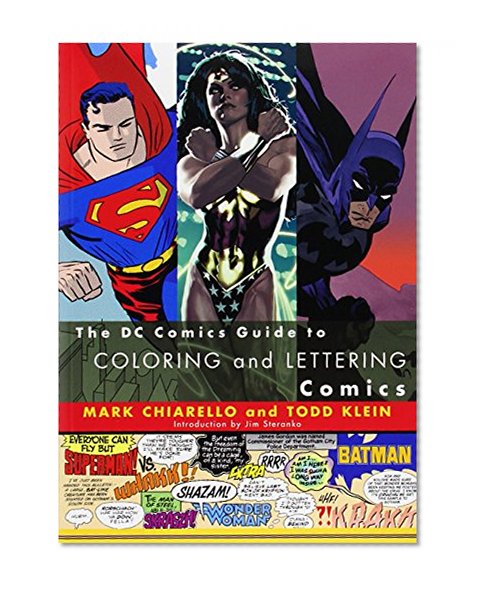 Book Cover DC Comics Guide to Coloring and Lettering Comics