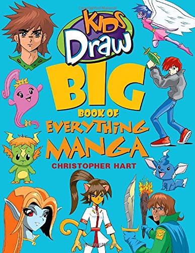 Book Cover Kids Draw Big Book of Everything Manga