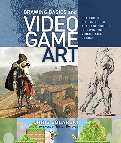 Book Cover Drawing Basics and Video Game Art: Classic to Cutting-Edge Art Techniques for Winning Video Game Design