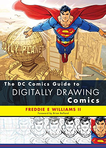 Book Cover The DC Comics Guide to Digitally Drawing Comics