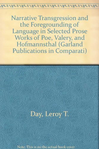 NARRATIVE TRANSGRESSION (Garland Publications in Comparati)