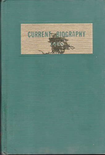 Current Biography 1958, with Index 1951 - 1958