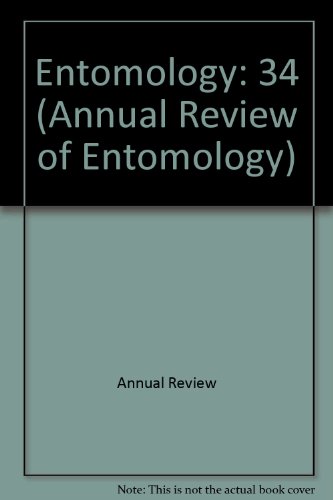 Annual Review of Entomology: 1989
