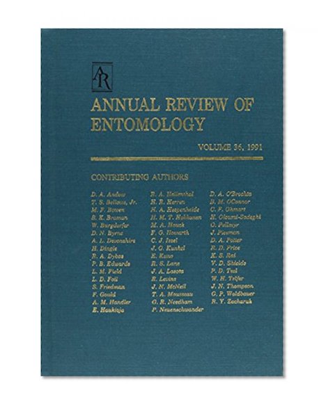 Annual Review of Entomology: 1991