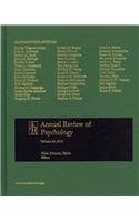 Annual Review of Psychology 2013