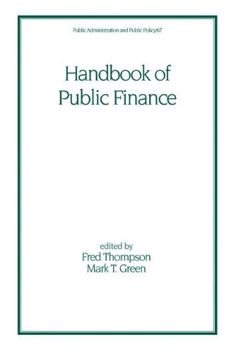 Handbook of Public Finance (Public Administration and Public Policy)