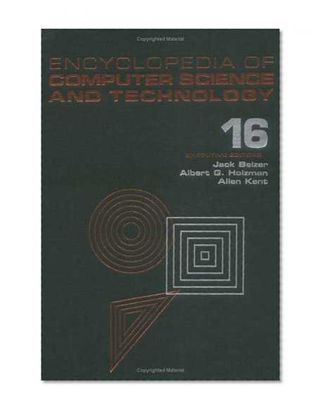 Encyclopedia of Computer Science and Technology: Volume 16 - Index (Encyclopedia of Computer Science & Technology)