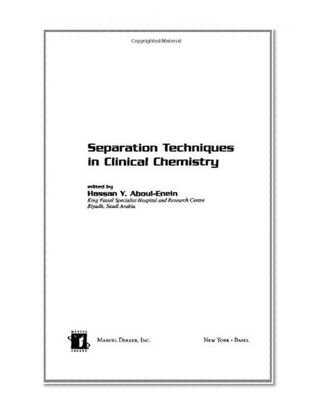 Separation Techniques in Clinical Chemistry