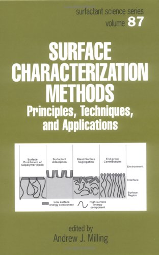 Surface Characterization Methods: Principles, Techniques, and Applications (Surfactant Science)
