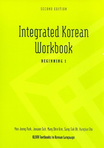 Book Cover Integrated Korean Workbook: Beginning 1, 2nd Edition (Klear Textbooks in Korean Language)