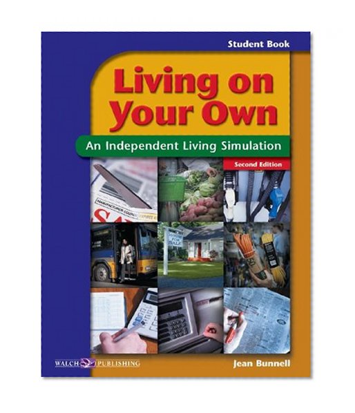 Book Cover Living on Your Own : An Independent Living Simulation: Activity Text