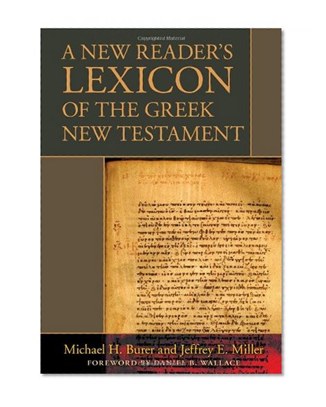 Book Cover A New Reader's Lexicon of the Greek New Testament