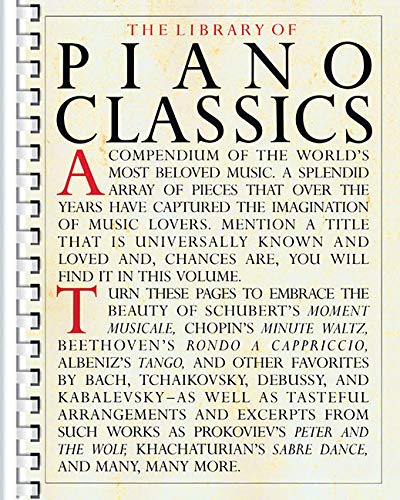 Book Cover The Library of Piano Classics