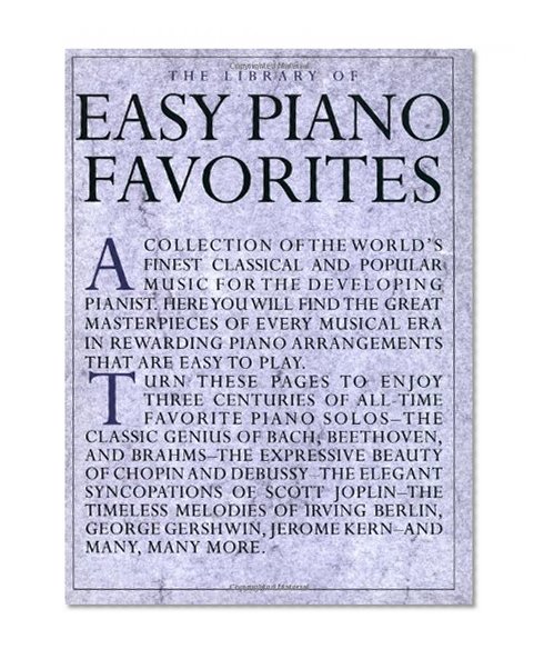 The Library of Easy Piano Favorites
