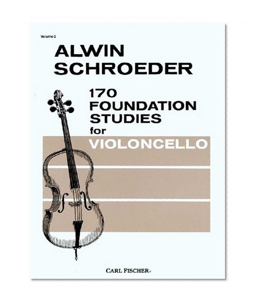 Book Cover O2470 - 170 Foundation Studies for ViolinCello, Vol. 2