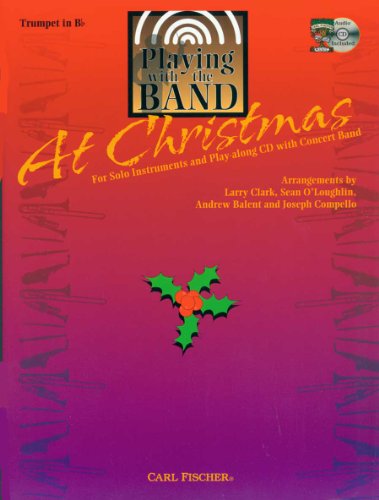 Playing with the Band At Christmas: Trumpet in Bb (Book/CD)