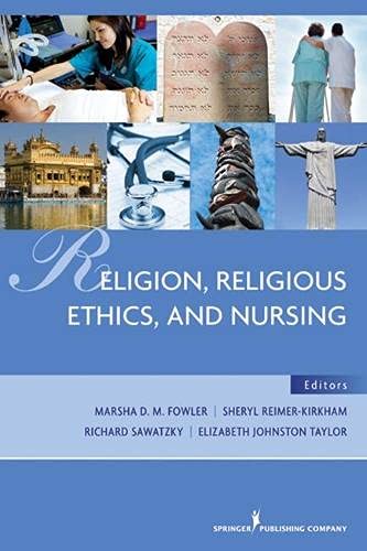 Book Cover Religion, Religious Ethics and Nursing