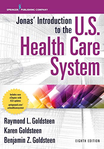 Book Cover Jonas' Introduction to the U.S. Health Care System, 8th Edition