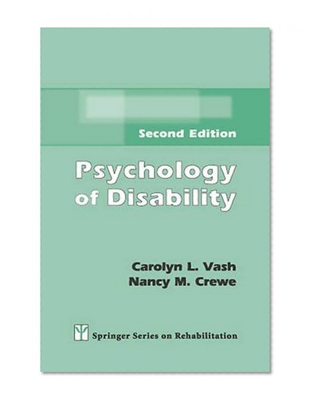 Book Cover Psychology of Disability: Second Edition (Springer Series on Rehabilitation)