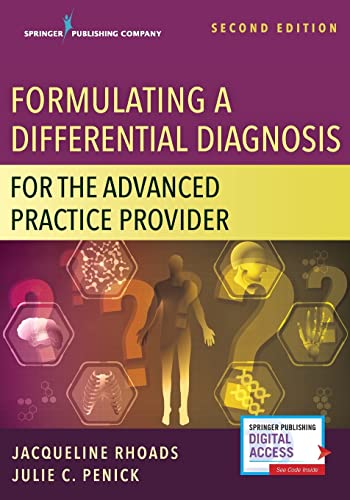 Book Cover Formulating a Differential Diagnosis for the Advanced Practice Provider, Second Edition