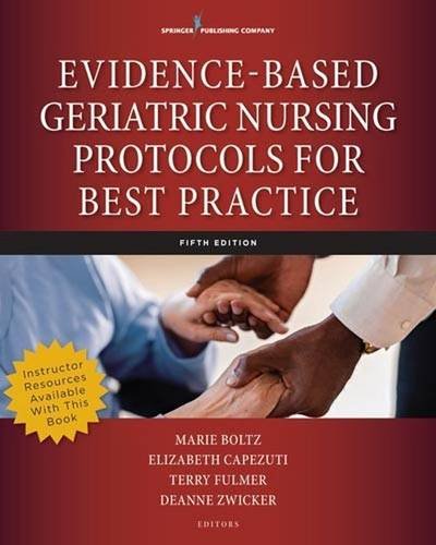 Book Cover Evidence-Based Geriatric Nursing Protocols for Best Practice, Fifth Edition