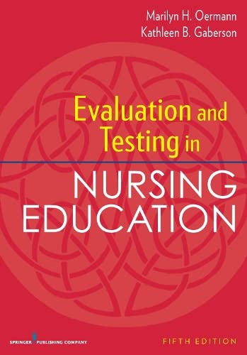 Book Cover Evaluation and Testing in Nursing Education, Fifth Edition